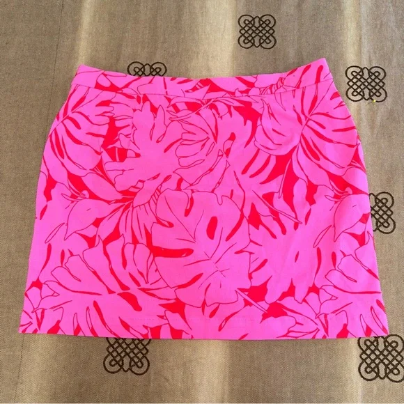 Rafaella NWT! Ladies Stretch Skort With Pockets In Carmine Rose Size XL - Picture 10 of 13